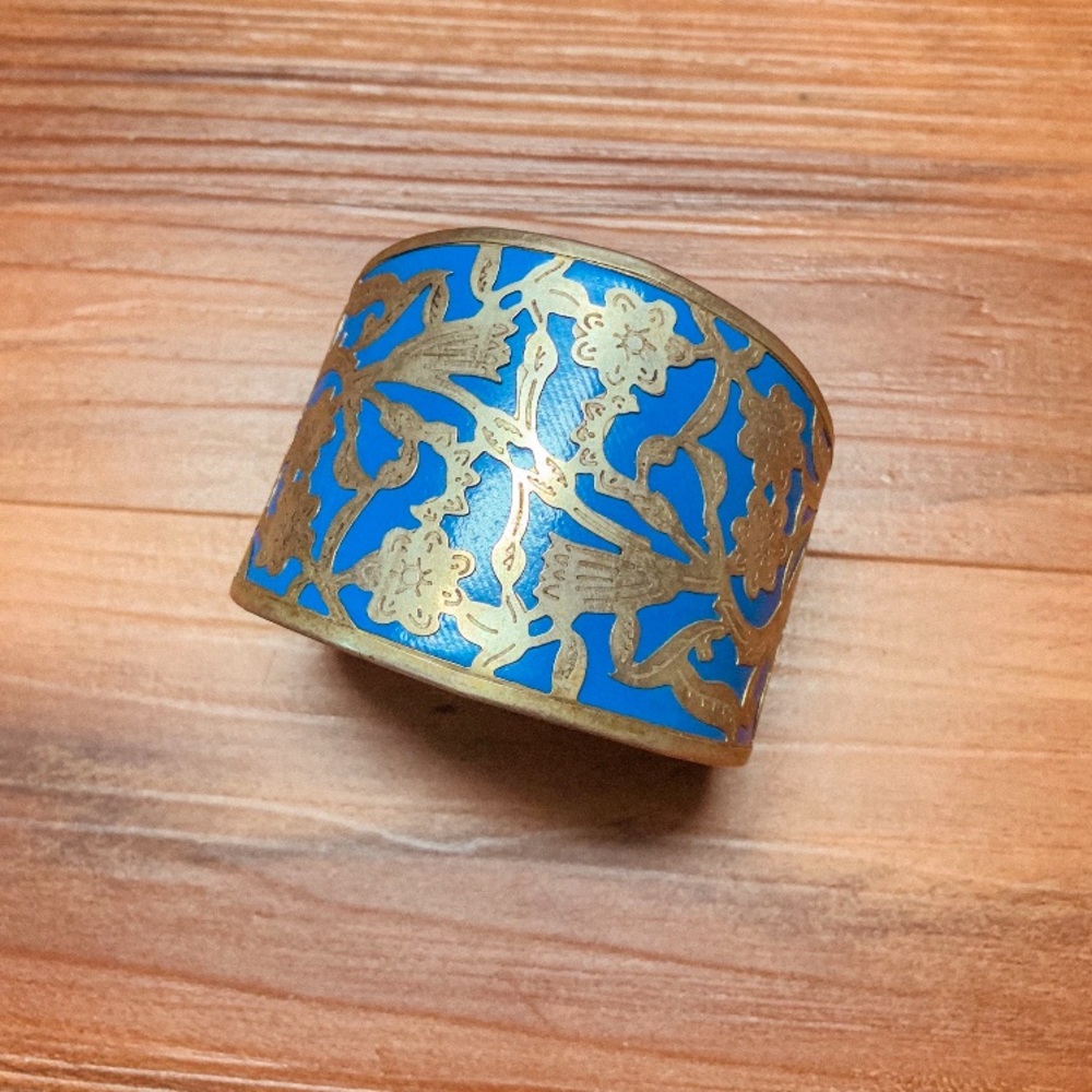 Vintage Filigree Bangle Jewelry Bracelet